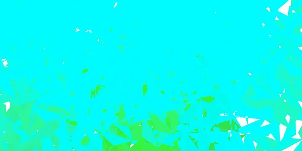 Светло Зеленый Векторный Треугольник Абстрактная Иллюстрация Элегантными Градиентными Треугольниками Предпосылки — стоковый вектор