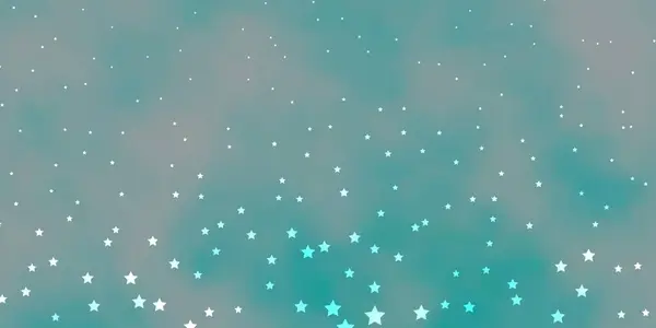 Koyu Mavi Vektör Dokusu Güzel Yıldızlar Yıldızlı Bulanık Dekoratif Tasarım — Stok Vektör