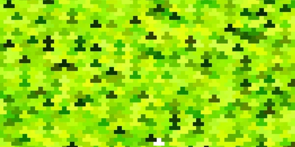ライトグリーン 長方形の黄色のベクトル背景 抽象的な背景にカラフルなグラデーションの長方形 あなたのビジネス推進のためのデザイン — ストックベクタ