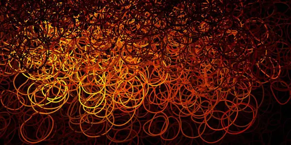 Темно Жёлтый Векторный Шаблон Абстрактными Формами Современная Абстрактная Иллюстрация Градиентными — стоковый вектор