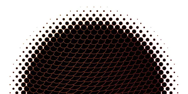 Açık turuncu arkaplan ve noktalar. Parlak renkli ve soyut küreler içeren bir resim. Reklamlarınız için tasarım.