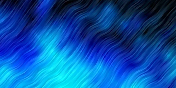 Fond Vectoriel Bleu Clair Avec Des Lignes Douces — Image vectorielle