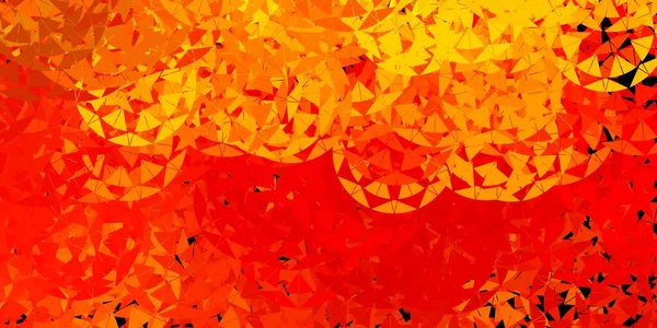 Ανοιχτό Πορτοκαλί Διανυσματικό Μοτίβο Πολυγωνικά Σχήματα Τρίγωνο Σχήματα Πολύχρωμη Κλίση — Διανυσματικό Αρχείο