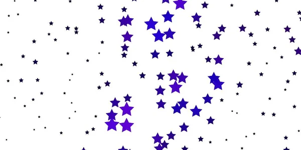 Dark Purple Fundo Vetor Rosa Com Estrelas Coloridas —  Vetores de Stock