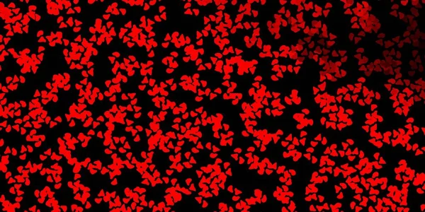 带有抽象形式的深红色向量模板 色彩艳丽的插图 带有简单的渐变形状 为你的网站提供简单的说明 — 图库矢量图片
