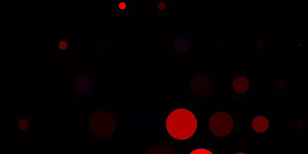Світло Червоний Векторний Фон Колами — стоковий вектор