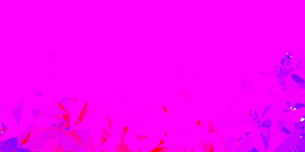 Světle Fialová Růžová Vektorová Abstraktní Trojúhelníková Šablona Elegantní Abstraktní Ilustrace — Stockový vektor