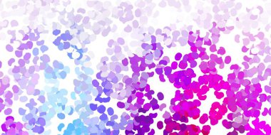 Açık mavi, soyut şekilli kırmızı vektör deseni. Soyut tarzda, gradyan formlarda basit tasarım. Reklamlarınız için modern tasarım.