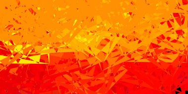 Çokgen formlu koyu kırmızı vektör arkaplan. Soyut renkli üçgen şekilli illüstrasyon. Duvar kağıtları için desen.