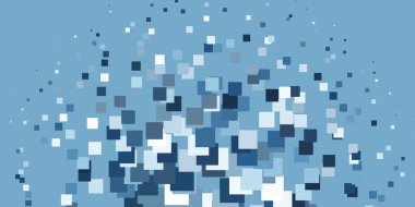 Dikdörtgen içinde hafif BLUE vektör şablonu. Soyut arkaplanda renkli gradyan olan dikdörtgenler. İş tanıtımınız için tasarım.