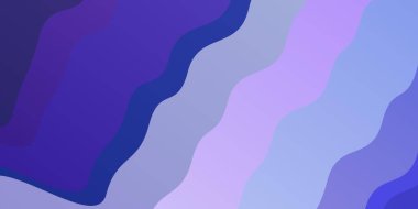 Bükülmüş çizgileri olan hafif Mor vektör arkaplanı.