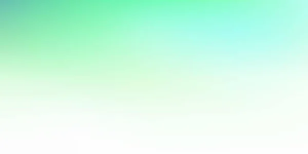 Lichtblauwe Groene Vector Wazig Lay Out Wazig Abstracte Gradiënt Illustratie — Stockvector
