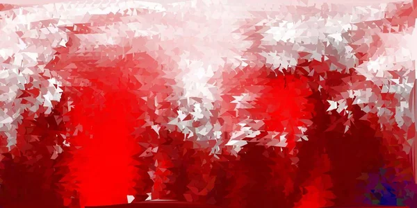 Dunkles Rotes Vektordreieck Mosaiktapete Kluge Illustration Facettenstil Mit Abstrakten Dreiecken — Stockvektor