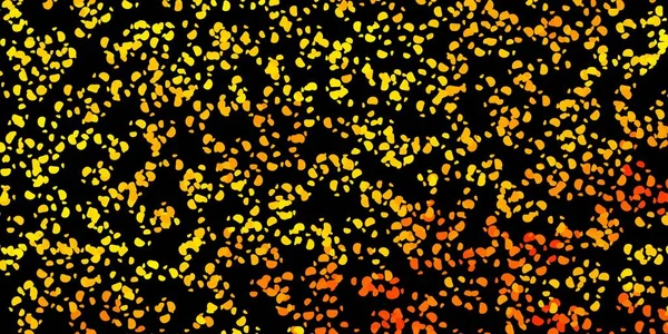 Темно Жовтий Векторний Візерунок Абстрактними Формами Сучасна Абстрактна Ілюстрація Градієнтними — стоковий вектор