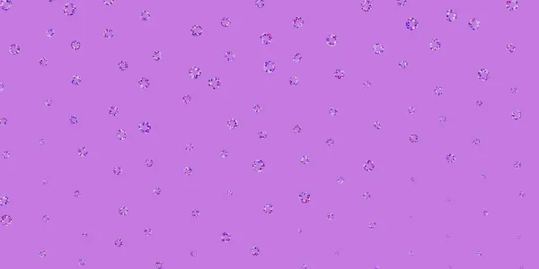 Leve Roxo Textura Vetorial Rosa Com Discos Discos Coloridos Abstratos — Vetor de Stock