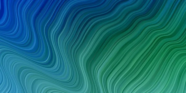 Modèle Vectoriel Bleu Clair Vert Avec Lignes — Image vectorielle