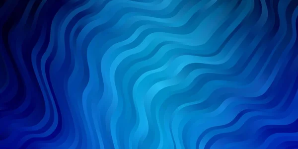 Texture Vectorielle Bleu Clair Avec Courbes — Image vectorielle