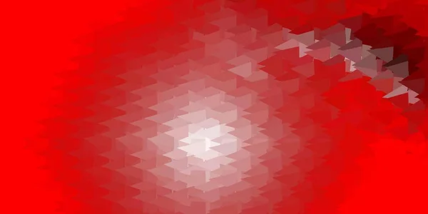 Texture Polygonale Gradient Vectoriel Rouge Clair Illustration Dégradé Style Polygonal — Image vectorielle