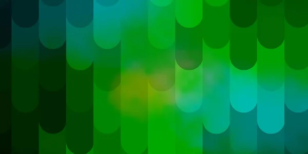 Hellblauer Grüner Vektorhintergrund Mit Linien — Stockvektor