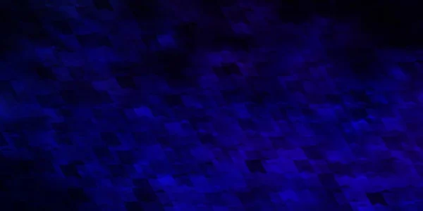 Tmavě Modrá Vektorová Kulisa Šestiúhelníky Abstraktní Ilustrace Barevnými Šestiúhelníky Design — Stockový vektor