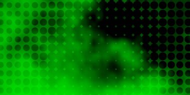 Çember şekilli açık yeşil vektör düzeni.