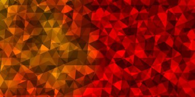 Açık mavi, üçgen biçiminde kırmızı vektör dokusu. Renkli üçgenli modern soyut illüstrasyon. Reklamlar için desen.