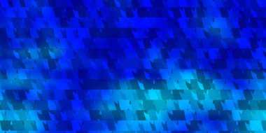 Çokgen biçimli hafif BLUE vektör arkaplanı. Üçgenli soyut gradyan çizimi. Terfileriniz için tasarım.