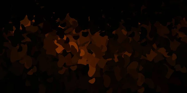 Темно Желтый Векторный Фон Произвольной Формы Современная Абстрактная Иллюстрация Градиентными — стоковый вектор