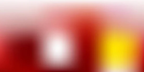 Vermelho Claro Textura Borrão Gradiente Vetorial Amarelo Ilustração Gradiente Abstrato —  Vetores de Stock