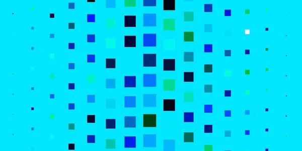 ライトブルー 長方形の緑のベクトル背景 — ストックベクタ