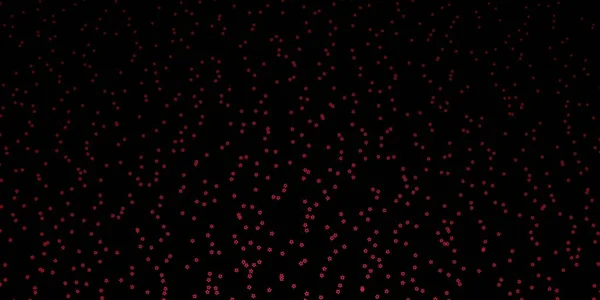 Dark Pink Vector Layout Dengan Bintang Terang - Stok Vektor