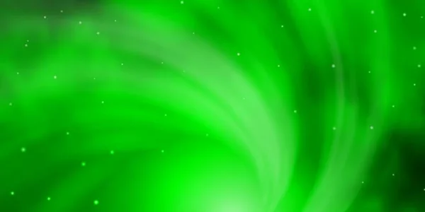 Modèle Vectoriel Vert Clair Rouge Avec Étoiles Néon — Image vectorielle