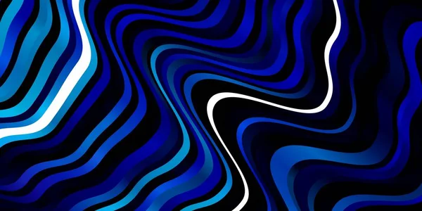 Σκούρο Μπλε Διάνυσμα Φόντο Κυκλικό Τόξο Gradient Εικονογράφηση Απλό Στυλ — Διανυσματικό Αρχείο