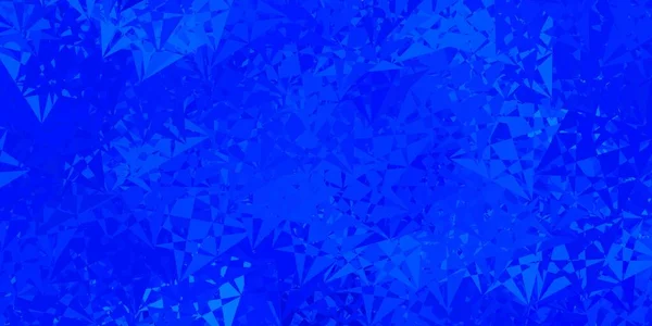 Üçgenli Açık Mavi Vektör Arkaplan Renkli Soyut Üçgenli Web Materyali — Stok Vektör