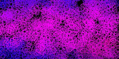 Koyu kırmızı, soyut şekilli sarı vektör deseni. Soyut tarzda renkli şekilli bir illüstrasyon. Reklamlarınız için modern tasarım.