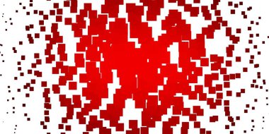 Dikdörtgenli açık kırmızı vektör arkaplanı.