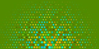 Açık Mavi, benekli sarı vektör arkaplanı.