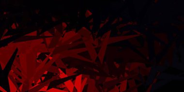 Dark red vector layout with triangle forms. Magnificent abstract illustration with triangular shapes , forms. Design for your wallpapers.