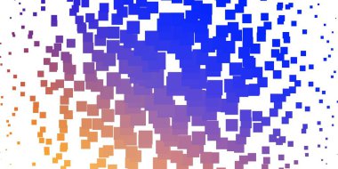 Açık Mavi, çokgen biçiminde sarı vektör arkaplanı.