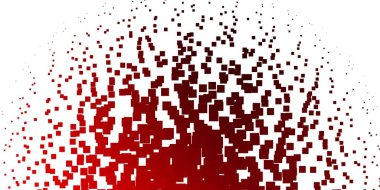 Çokgen biçiminde açık kırmızı vektör arkaplanı.