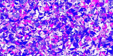 Light pink, blue vector background with polygonal forms. Outstanding abstract illustration with range of colorful triangles. Pattern for wallpapers.