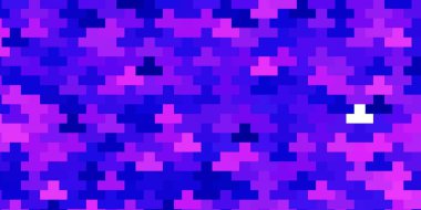 Açık Pembe, çokgen biçiminde Mavi vektör arkaplanı.