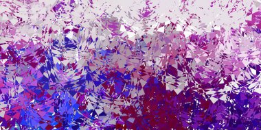 Rastgele üçgenli koyu renkli vektör dokusu. Soyut renkli üçgen şekilli illüstrasyon. Reklamlarınıza basit bir ekleme..