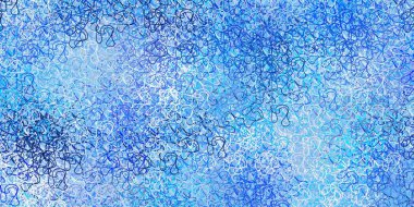 Açık mavi çizgili vektör deseni. Soyut bir şekilde gradyan eğimli bir tasvir. Reklamlar ve reklamlar için desen.