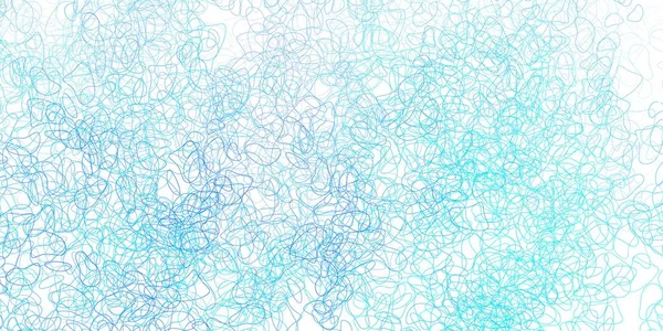 Memphis şekilli açık mavi vektör dokusu. Gradyan rastgele formlarla modern soyut illüstrasyon. İşiniz için akıllı tasarım.