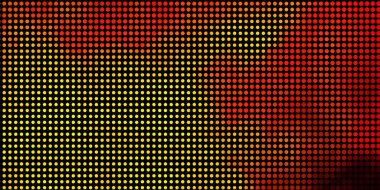 Dairesel hafif turuncu vektör şablonu. Baloncuklu gradyan tarzda soyut dekoratif tasarım. Web siteleri için desen.