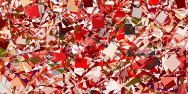 Üçgenli Light Orange vektör arkaplanı. Soyut tarzda, üçgen ve çizgilerle basit bir tasarım. Reklamlarınıza basit bir ekleme..