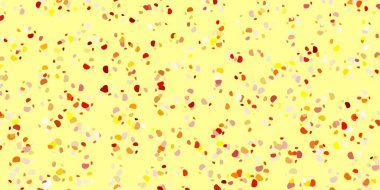 Karmaşık şekilli hafif turuncu vektör arkaplanı. Basit bir şekilde gradyan olan renkli soyut biçimler. Cep telefonları için arka plan.