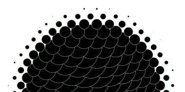 Noktalı Açık Yeşil vektör arkaplanı.