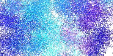 Koyu pembe, ince çizgili mavi vektör deseni. Soyut bir şekilde gradyan eğimli bir tasvir. Web siteleri, iniş sayfaları için desen.